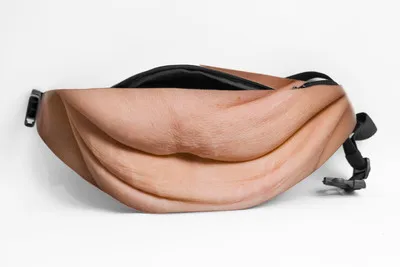 Bolsa de Cintura Creativa con Forma de Vientre de Cerveza Falso, Realista, Divertida, Anti-Robo, para Hombres y Mujeres, para Fiestas y Cosplay