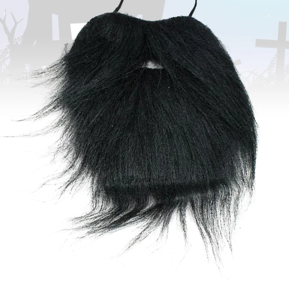 

Funny Beard for Costume Parties Festivals Carnivals Halloween Soft Material Lightweight Ideal Prom Supplies Pirate Cosplay