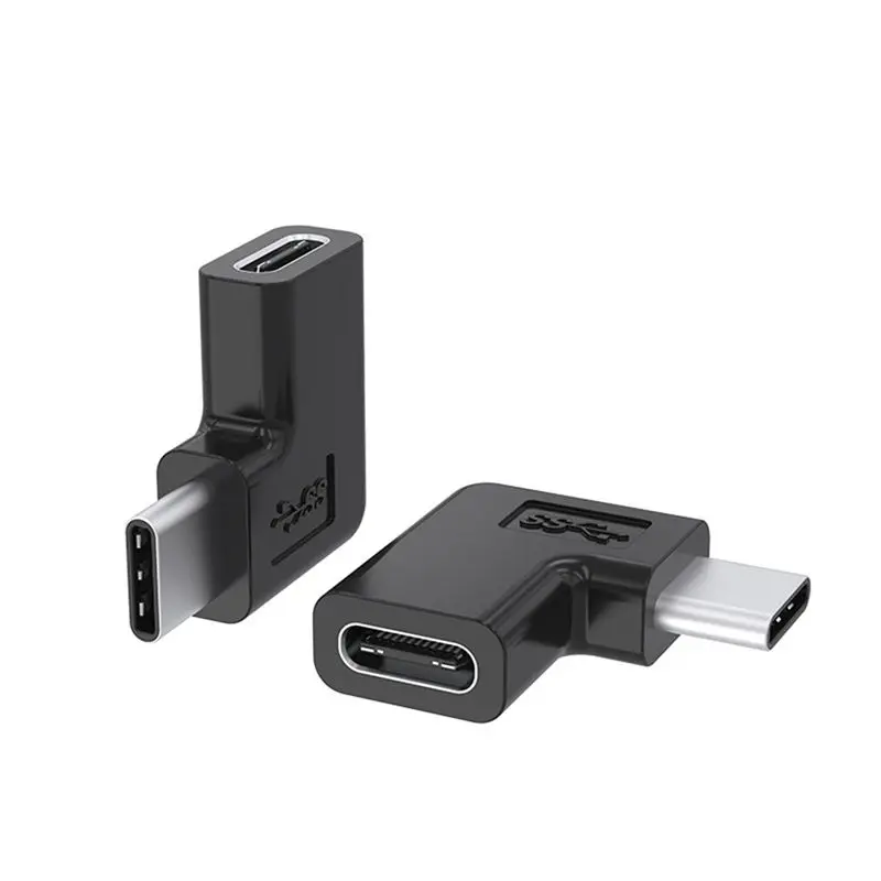 Male To Female Converter 90 Degree Right Angle For Smart Phone Portable Connector