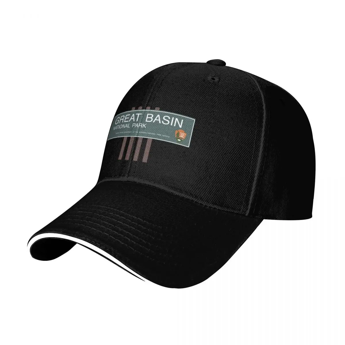 Great Basin National Park Sign Baseball Cap Streetwear Hip Hop Trendy Vintage Retro Embroidered Lightweight Packable