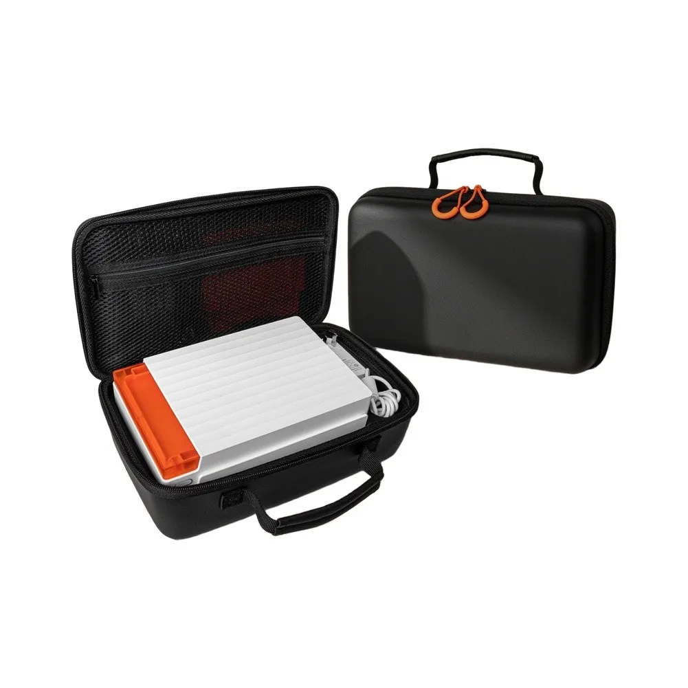 Protective Storage Box for Liene Amber M110 Photo Printer - Thickened EVA Hard Shell with Space for Accessories