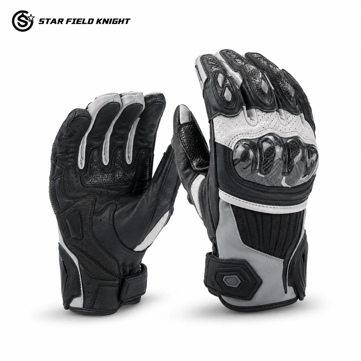قفازات دراجات نارية شتوية من س - مراجعة Motorcycle Gloves Leather Knuckle وسعره