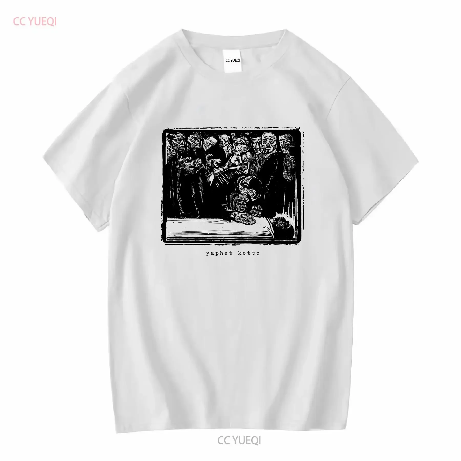 YAPHET KOTTO T Shirt hardcore post emo band long or short sleeves vintage Washed Comfortable Soft homme Stretched Slightly