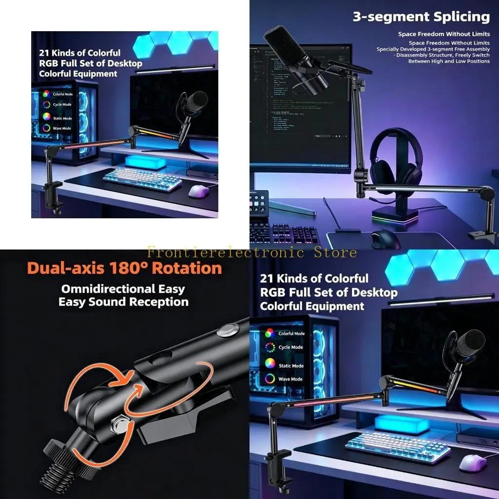 g8db-studio-grade-microphone-arm-quick-release-and-secure-grip-microphone-boom-arm