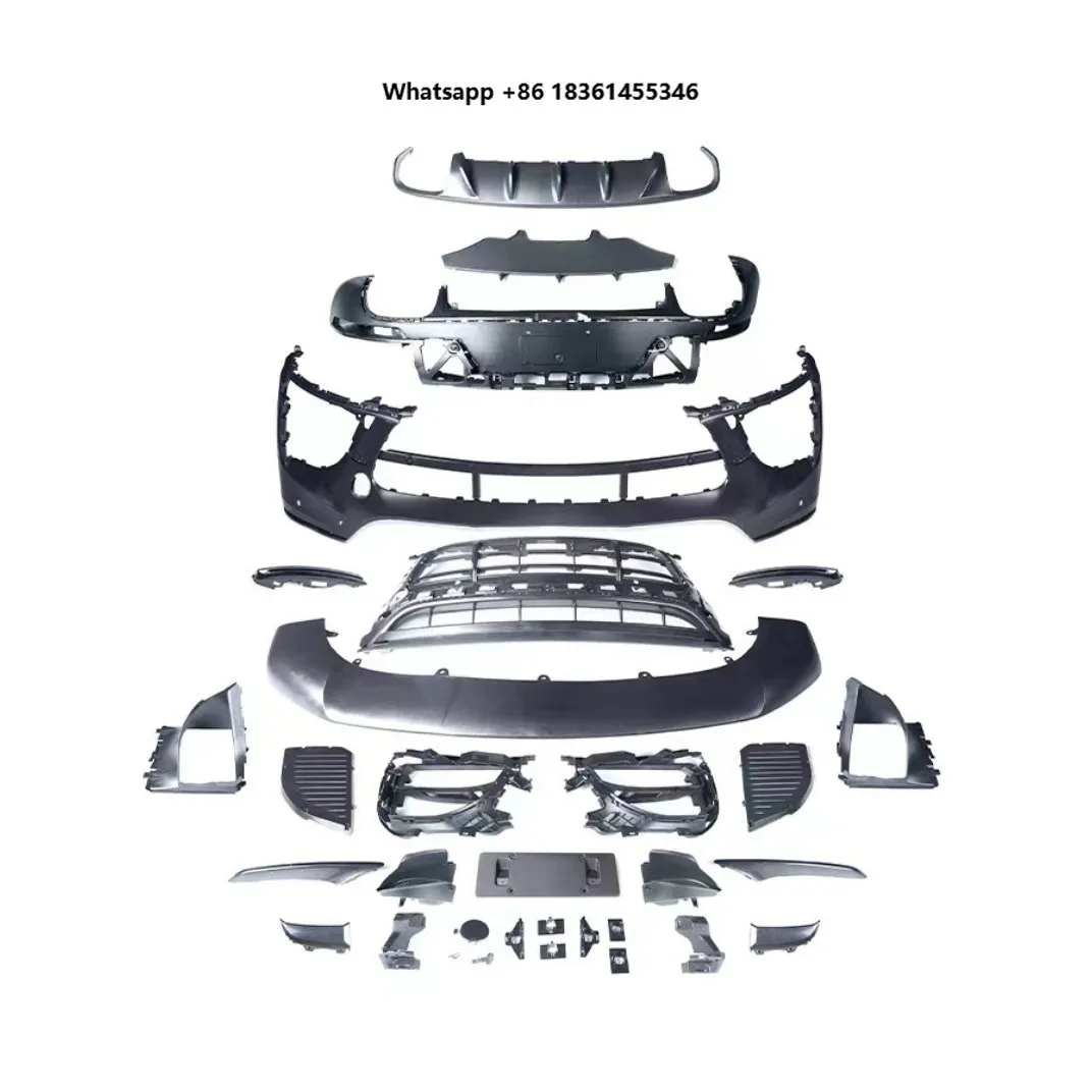 For 2014-2017 to SD GTS Including Front Bumper Assembly with Grille,rear Diffuser Good Quality Body Kit