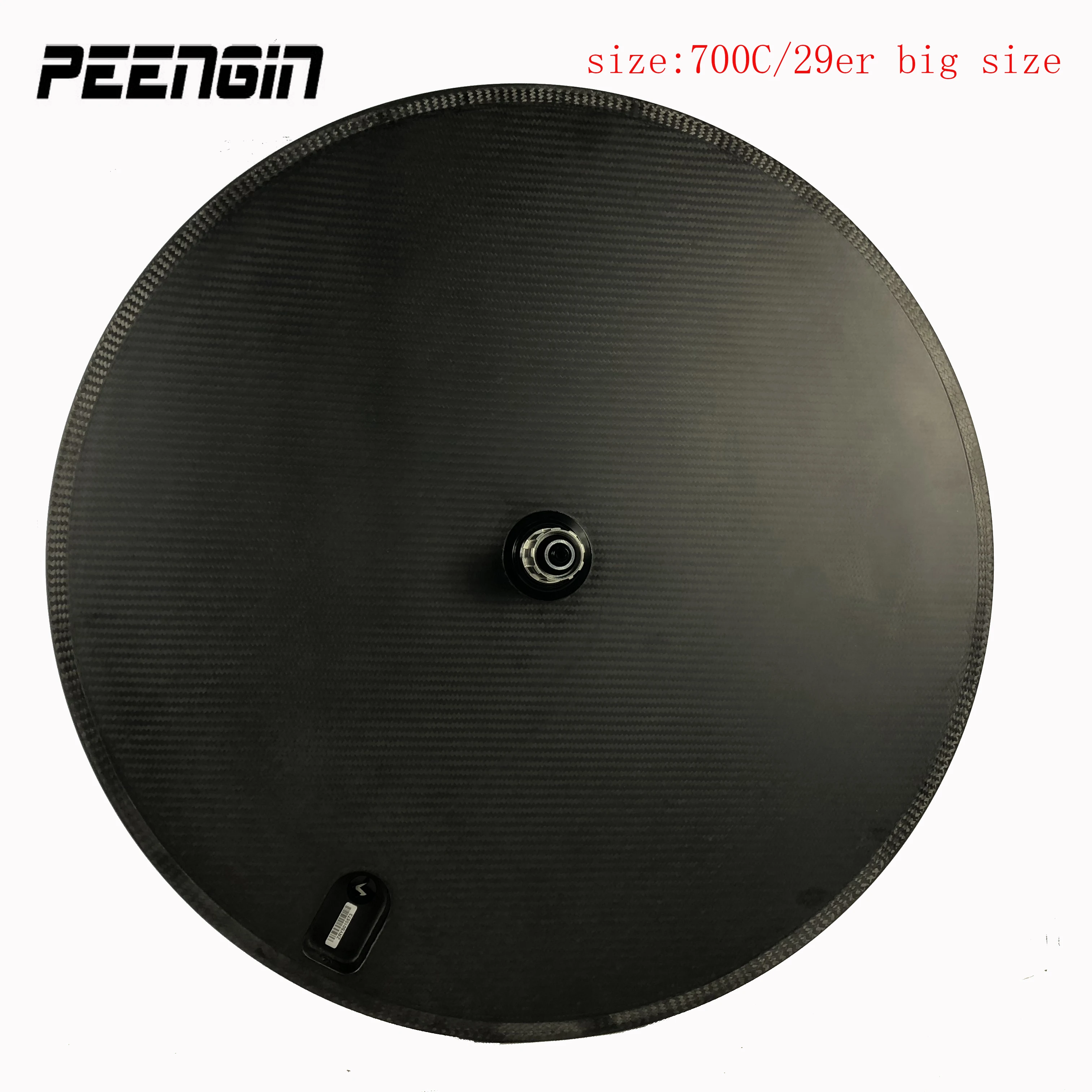 406 Carbon Disc Bike Wheel 25mm Wide PMI Air Material Clincher Tubeless Tire 20er Road/Track Bike One-Piece Model V/Disc Brake
