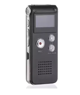 Digital Voice Activated Recorder with Playback 8GB MP3 Player Sound Audio Recorder Professional Mini USB Flash Drive Recording