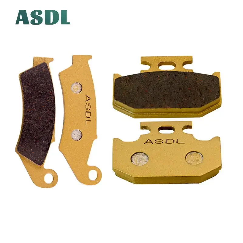 Motorcycle Front and Rear Brake Pads For Kawasaki KDX 200 220 KLX 250 650 KX 500 RKX 500 KLX650 KX125 250 KX500 For Suzuki DR250