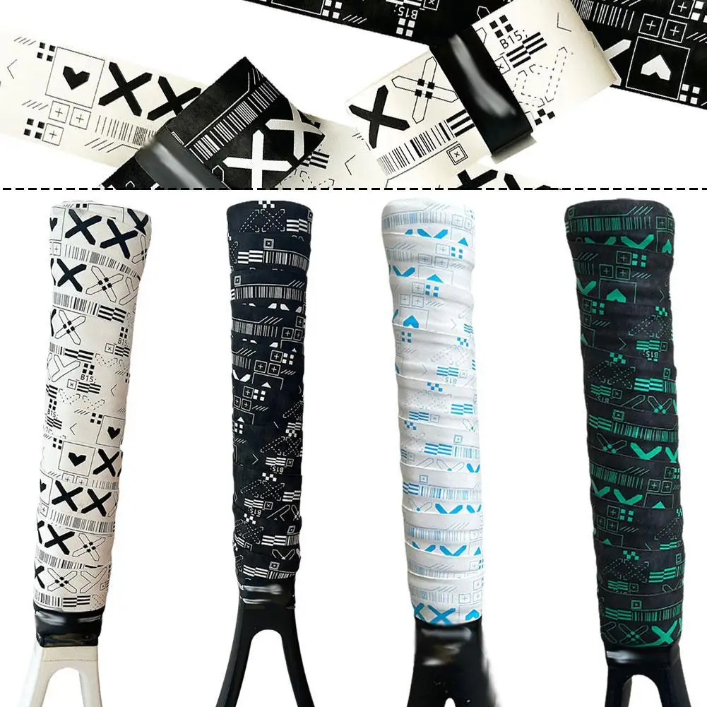 

Tennis Racket Grip Tape Anti-Slip Absorb Sweat Band Racket Rod Sport Tape Fishing Strap Winding Squash Tennis Badminton Out F6T7
