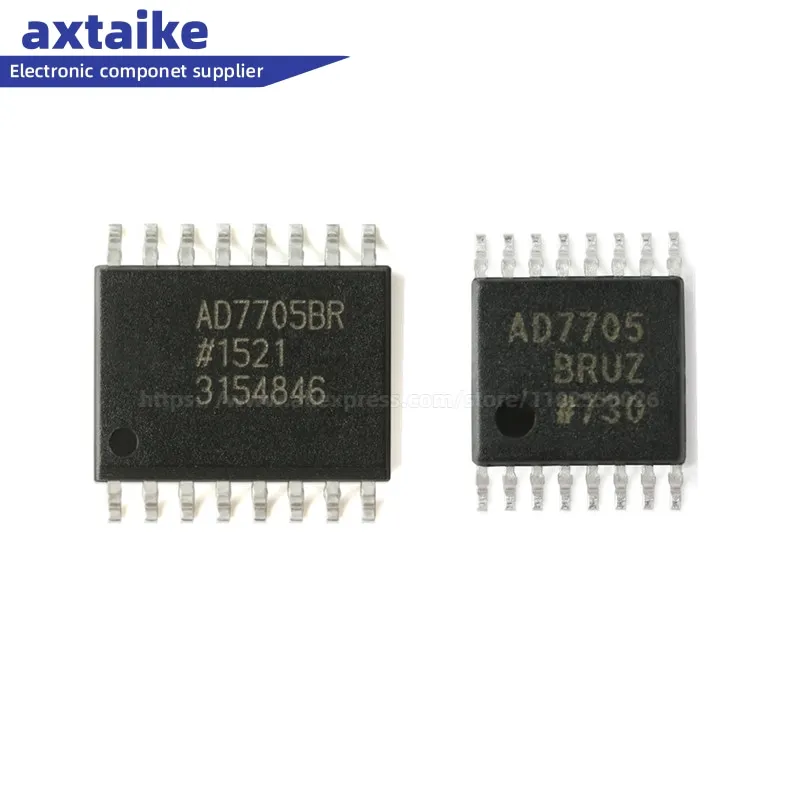 AD7705 AD7705BR AD7705BRU AD7705BRUZ-REEL7 TSSOP-16 AD7705BRZ-REEL SOP-16 Analog to Digital Converters ADC SMD IC