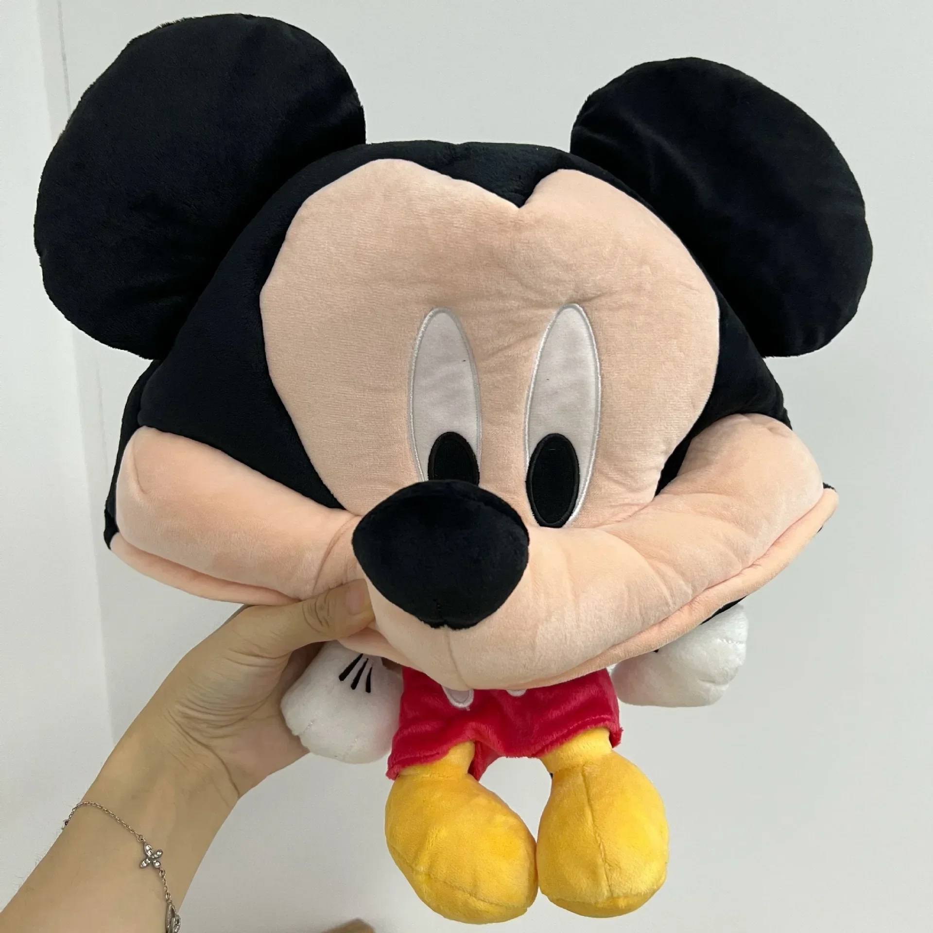 Disney Topolino Minnie Attore Copricapo Cappello Cosplay per bambini Cappello di peluche per cartoni animati Regali di Natale Brithday per bambini