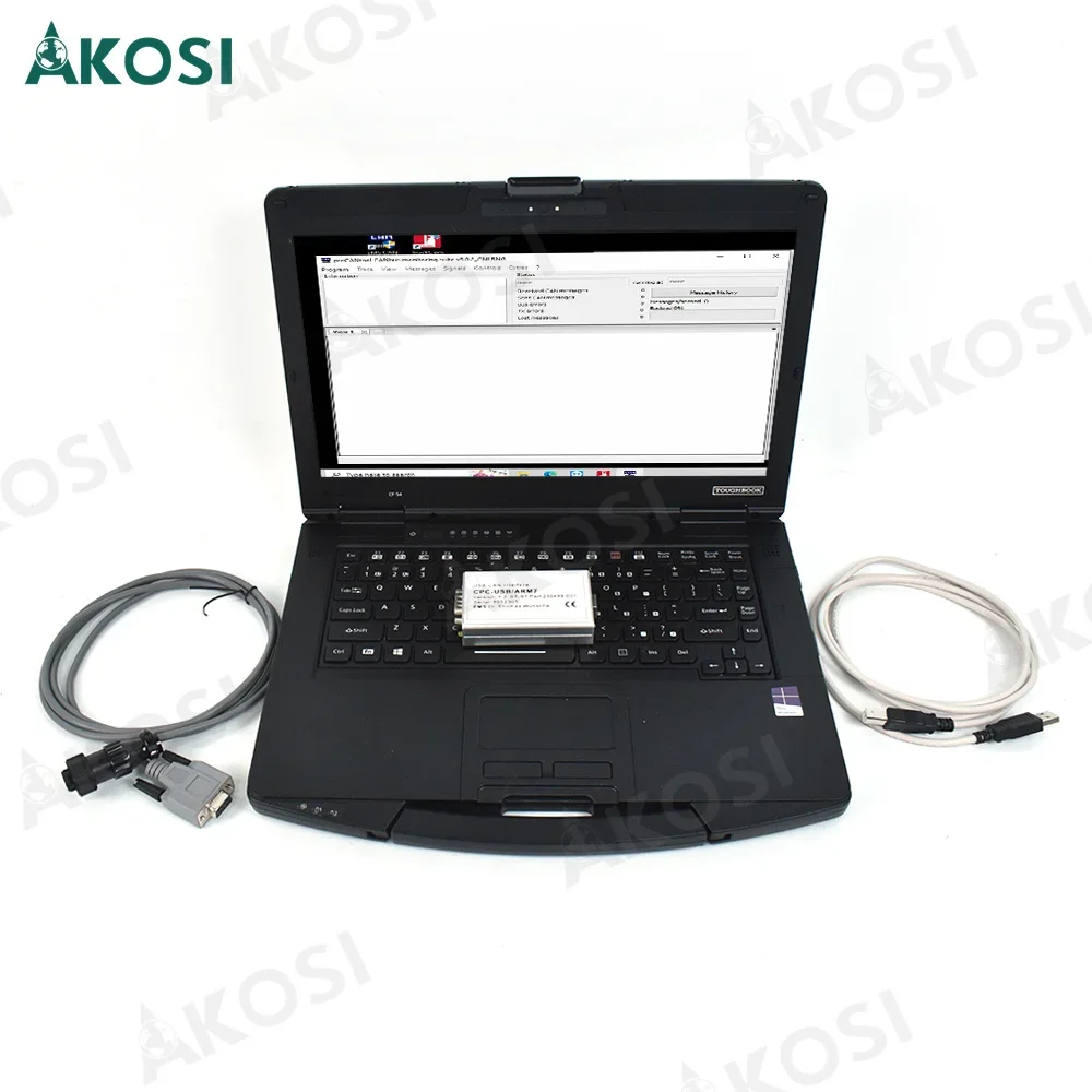 For Toyotabt diagnostic tool scanner, interfaz USB ARM7 BT, compatible con for Toyota BT with CF54 Laptop