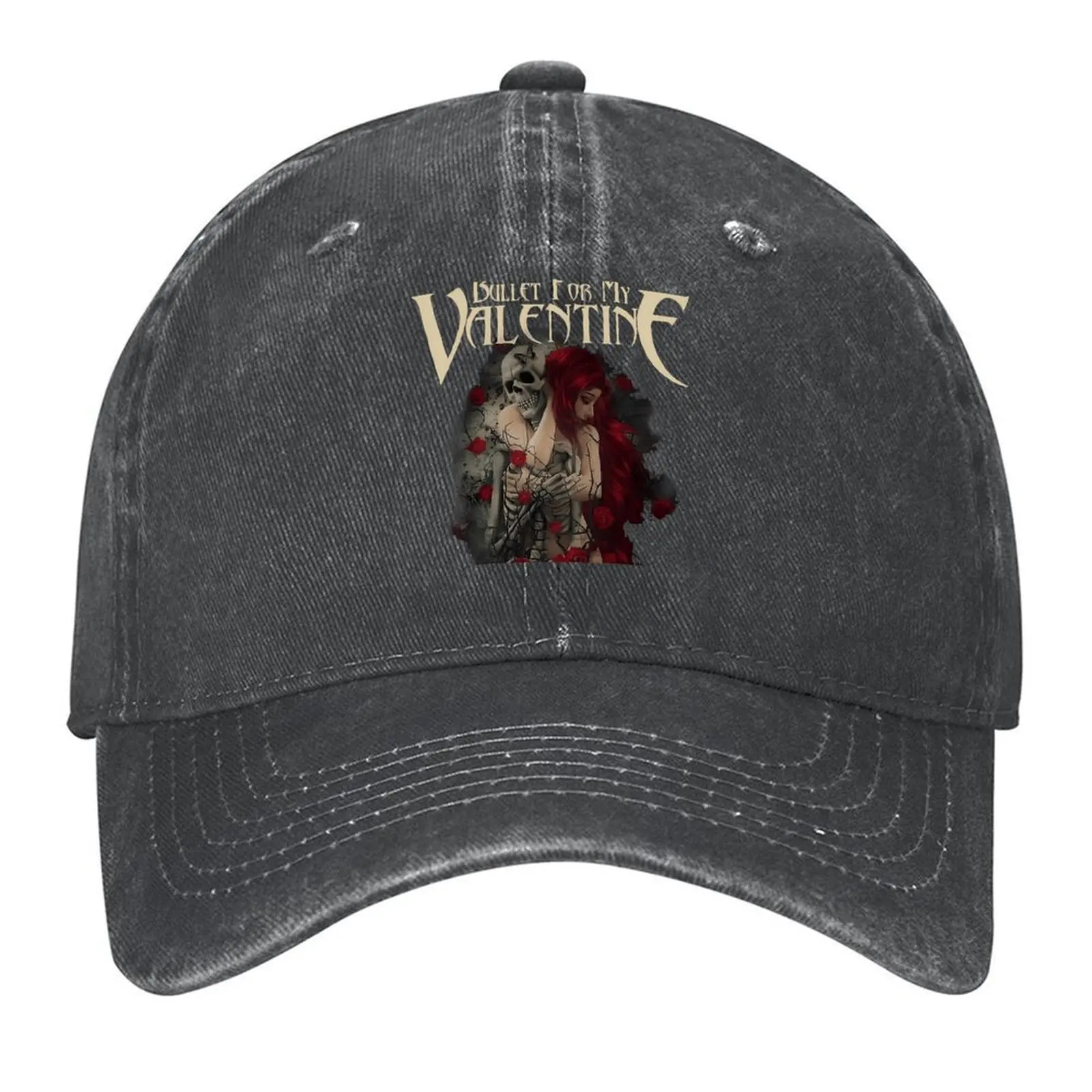 

Bullet For My Valentine Skull Red Eyes Baseball Cap fashionable Winter hat winter hats for men Unique hats Female Men's