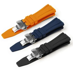 Compatible with GA 2100 Watchband Strap for GM 2100 GA2110 Bracelet Waterproof Fluor Rubber Watch Band for GM 5600 Pin Buckle