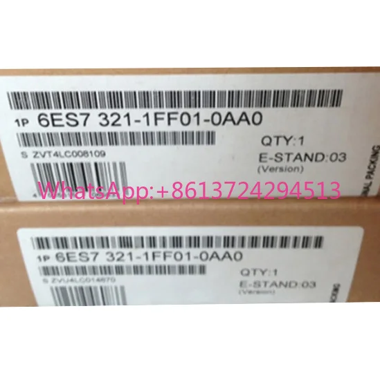 

New original IP 6ES7321-1FF01-0AA0 S7-300 SM321 module card 6ES7321-1FFO1-OAAO spot