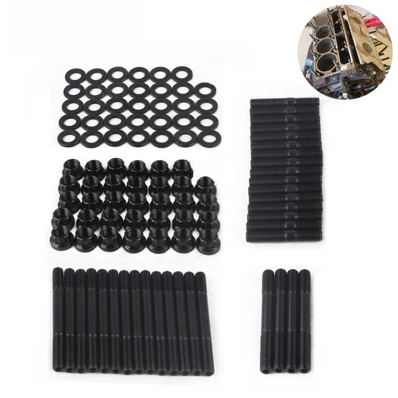 Auto Parts Cylinder Head Stud For SBC Cylinder Head Screw Set 279.1001