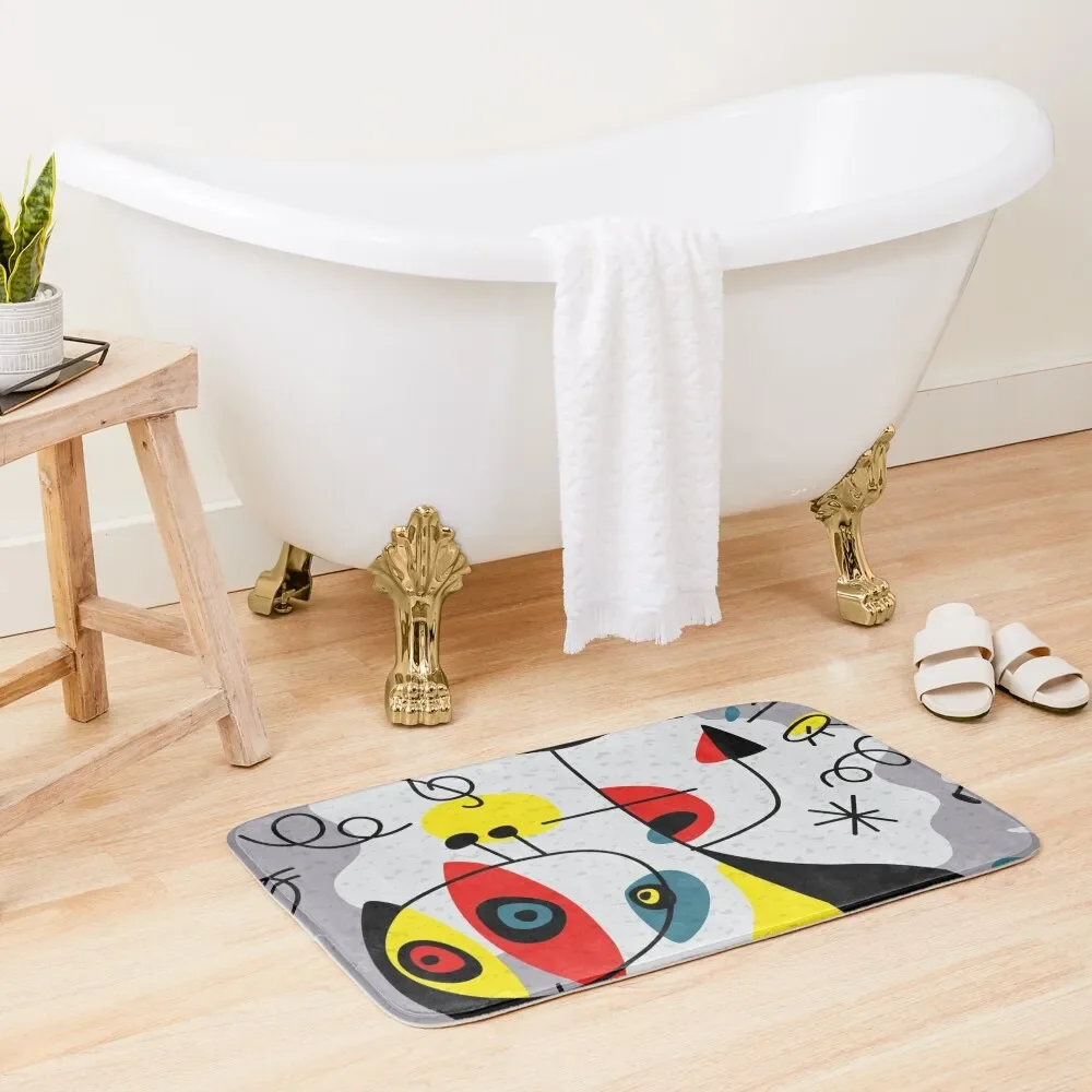 

Music inspired by Joan Miro Bath Mat Kitchen Carpets For Bathrooms Mat