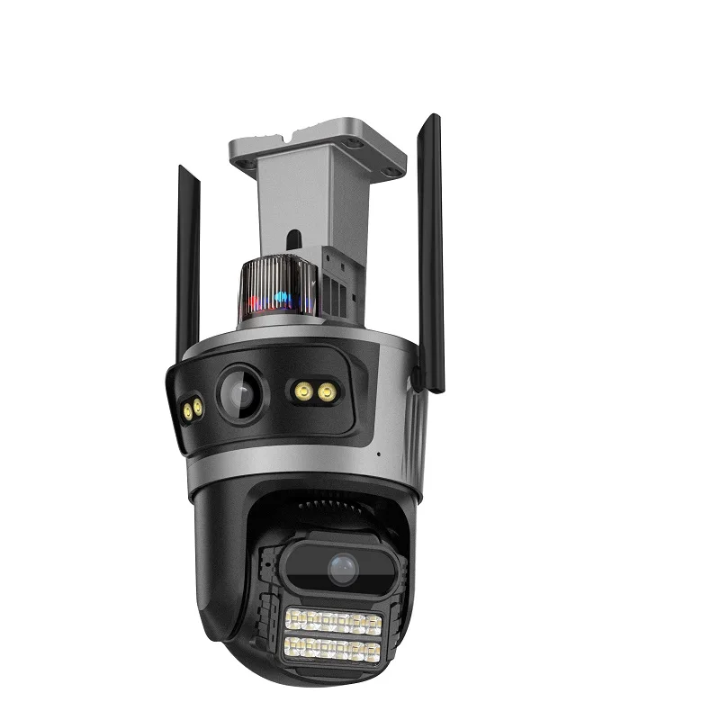 

4G Solar Camera AOV Built-in Battery 24H Video dual lens Solar Night Vision Security Camera Gun Ball (4G Asia Pacific version)