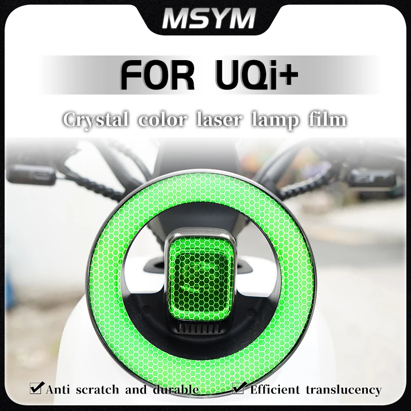 

ДЛЯ NIU UQi UQi + uqI uqI + 2022, сотовая лазерная пленка для фар, прозрачная пленка, защитная наклейка, аксессуары для модификации