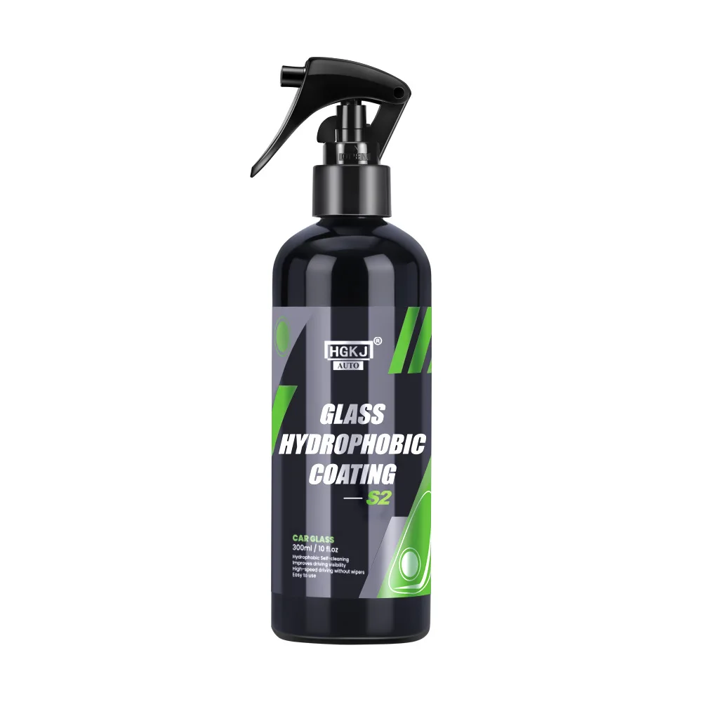 Spray repelente de água anti chuva para carros, duradouro, pára-brisa cerâmico, nano hidrofóbico, revestimento de proteção, HGKJ S2