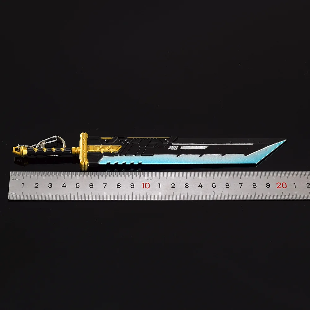 21cm apex legends jogo periferia destruição espada metal completo artesanato modelo ornamentos cosplay armas colecionáveis katana menino brinquedo