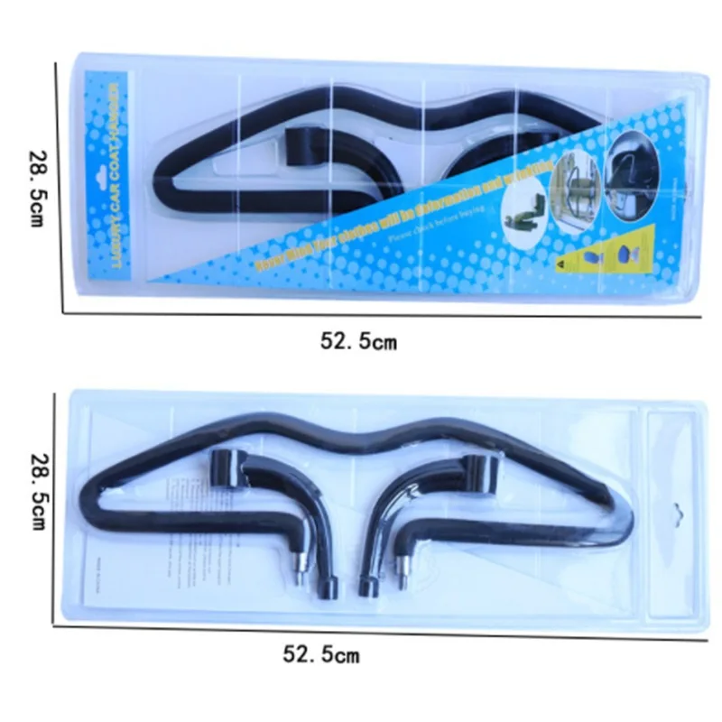 Multifunctional Car Seat Back Clothes Hanger Portable Garment Rack For Back Seat Road Trip Accessory