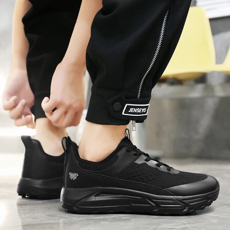 أحذية الجري الرجالية ماراثون التخصص الرياضية تنفس خفيفة الوزن المرأة مريحة عدم الانزلاق الترفيه أحذية رياضية حجم كبير 36-47