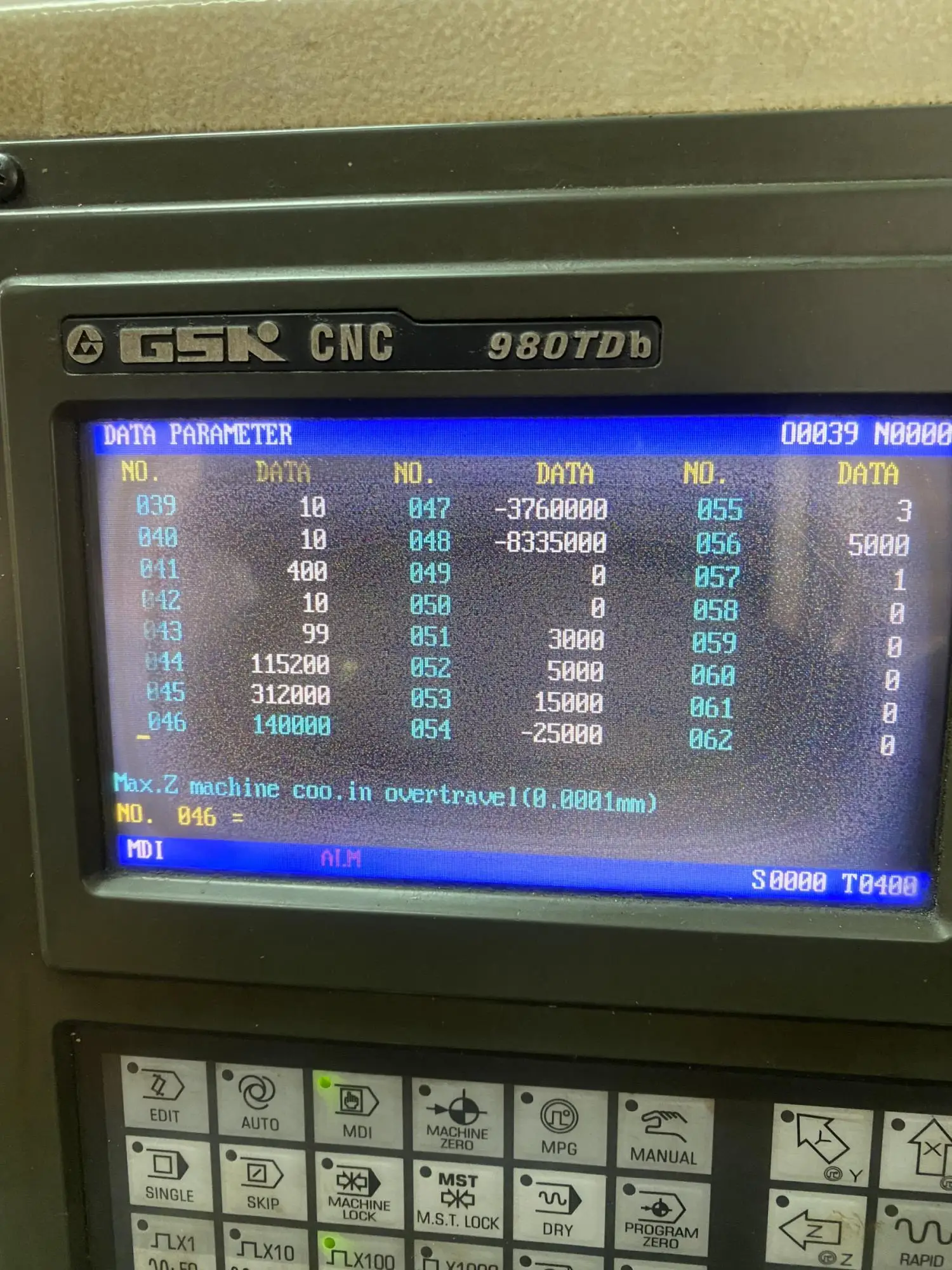 

GS GSK80TDb CNC system good test 90% new