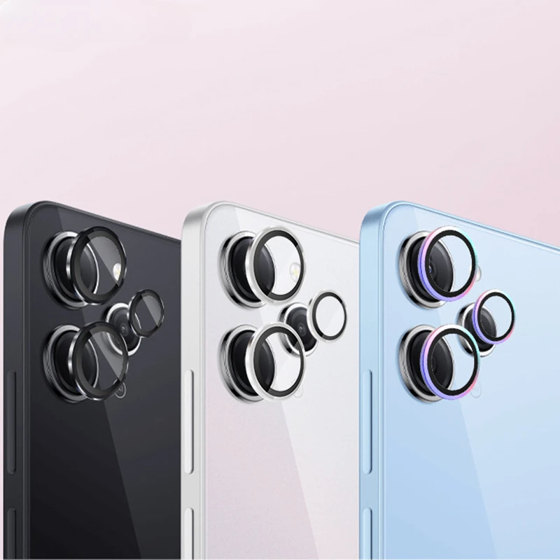 For Xiaomi Redmi 12 12R Camera Lens Protector Aluminium Alloy Tempered Glass For Redmi12R Red Mi12 Lens Film Cover Protection