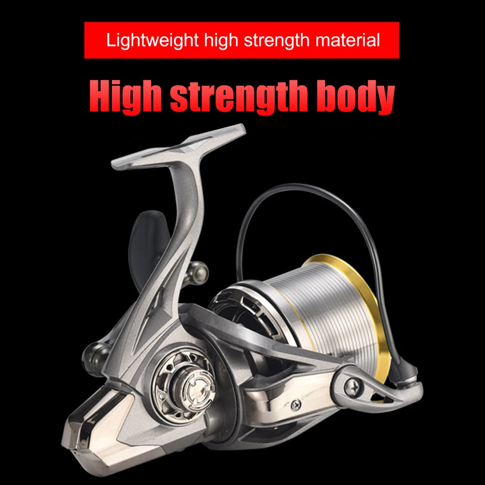 Ultralight Fishing Reels Metal Body Saltwater Freshwater Fishing Reel 17+1 Bearing Fixed Spinning Reels Carp Fishing Accessories