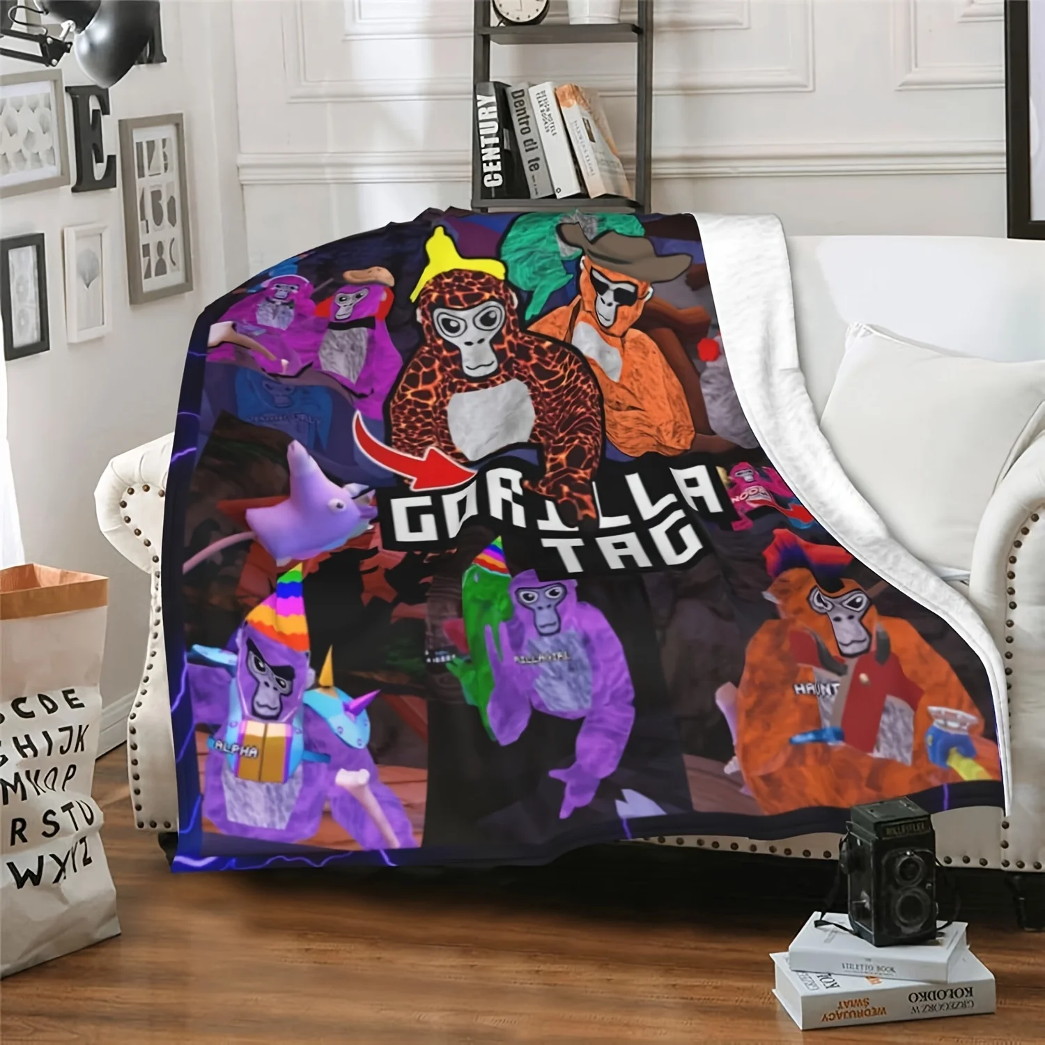 Gorilla Tag Blanket Custom Des - Quality Home Textiles recension och pris