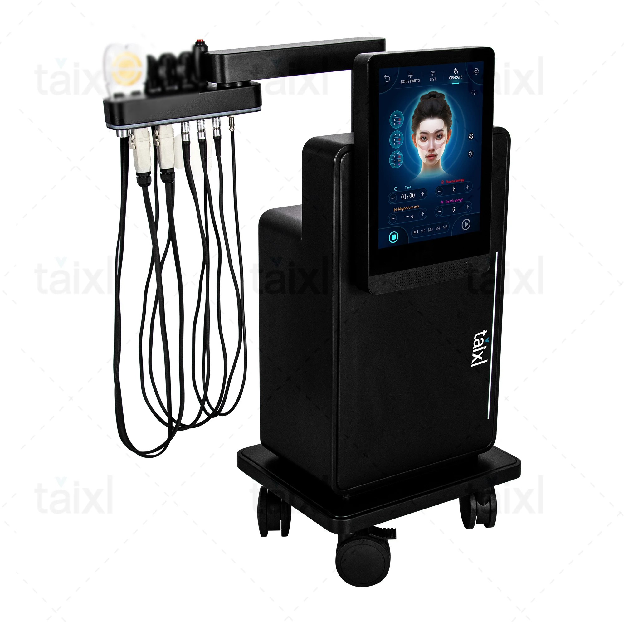 Machine professionnelle EMS de Lifting du visage pour Salon-dispositif de construction Ems Anti-âge de raffermissement de la peau pour la thérapie de beauté