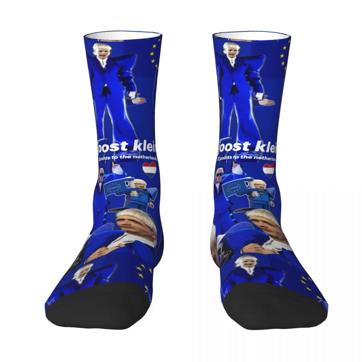 Joost Klein Stockings Men 12 Point to the Netherlands Socks Soft Modern Socks Spring Outdoor Sports Anti Sweat Graphic Socks