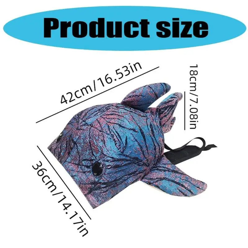 652f 여성을위한 상어 모양의 배낭 여행 배낭 여행 배낭 Casual Daypack Laptop College 중학교 책가방