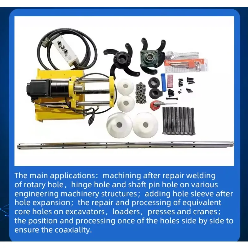 

Portable Line Boring Machine Used for Repair Holes in Cranes Excavators Bulldozers Tractors Backhoes Etc XDT40/50