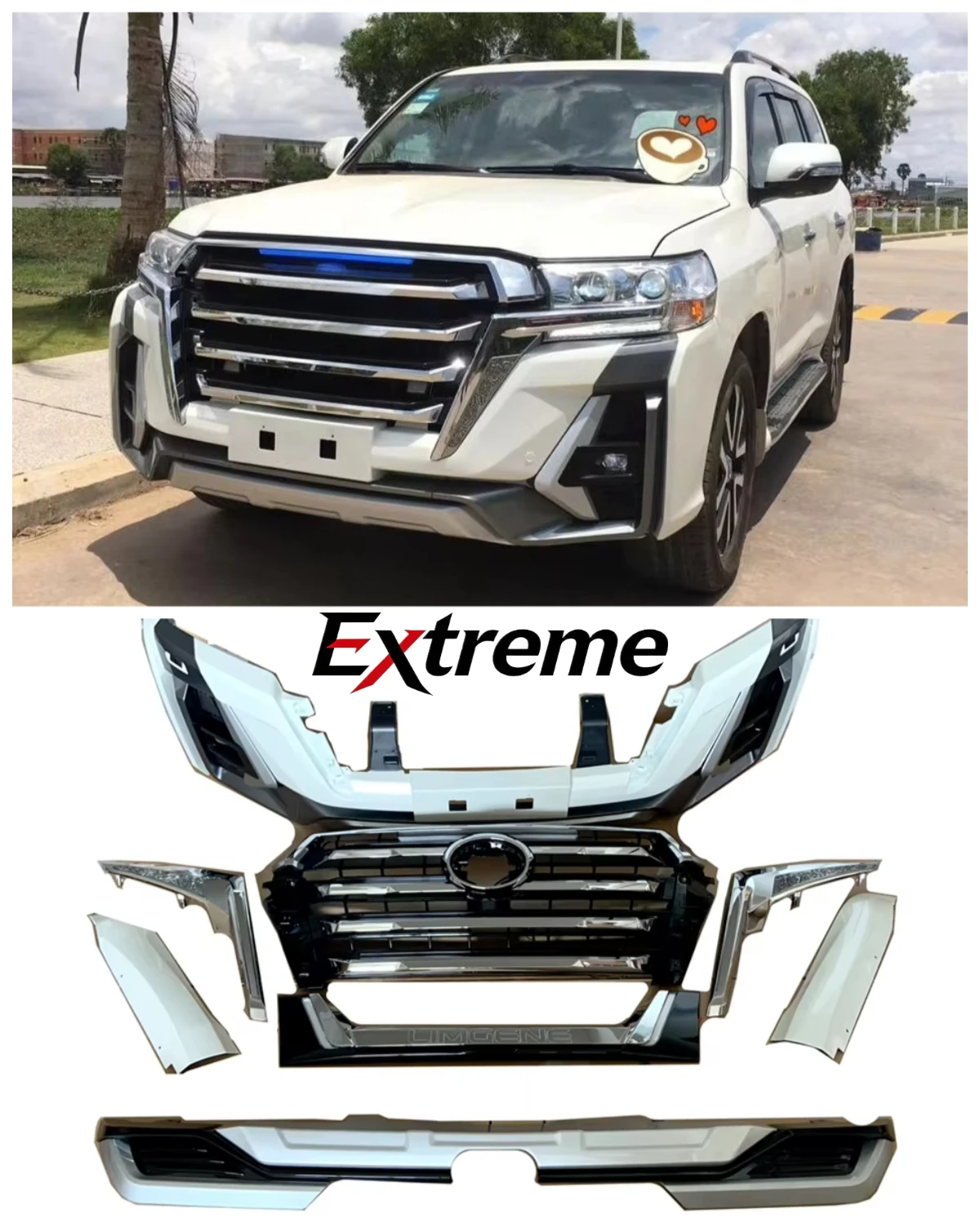 2016+ Land Cruiser 200  LIMGENE Body Kits LC200 Body Kit