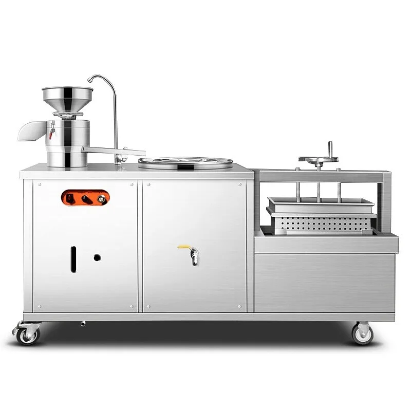 Commercial food processing equipment: pulp grinder, soy milk machine, automatic slurry residue separation, large tofu machine