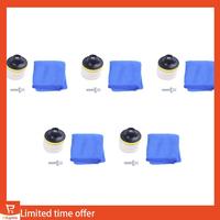 Fresh 40PC 3Inch 75Mm Felt Polishing Pad Windscreen Scratch Repair Glass Polishing Kit
