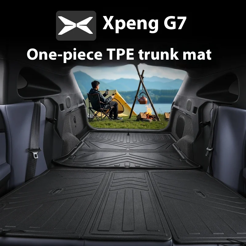 

For XPeng G7 Trunk Mat TPE Environmental Protection Waterproof Wear-Resistant Original Factory Style Cargo Mat