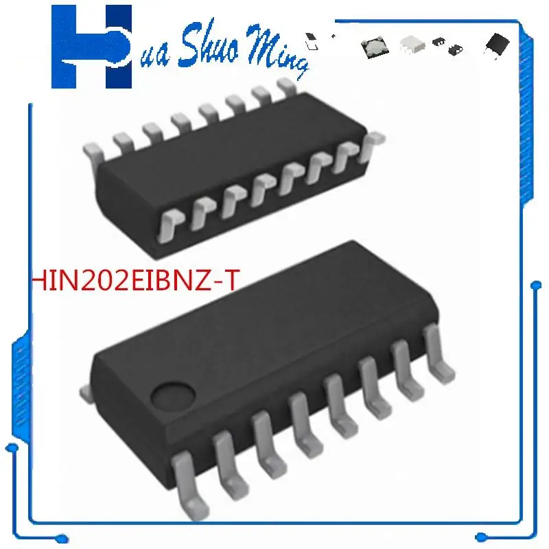 

5PCS/LOT HIN202EIBNZ-T HIN202EIBNZ HIN202EIBN 202EIBNZ SOP16