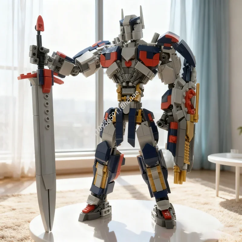 

Набор строительных блоков MOC Оптимус Прайм «Эпоха вымирания», 726 деталей, для самостоятельной сборки, креативная идея, рождественский подарок, развивающая игрушка-конструктор, подарок на день рождения для детей