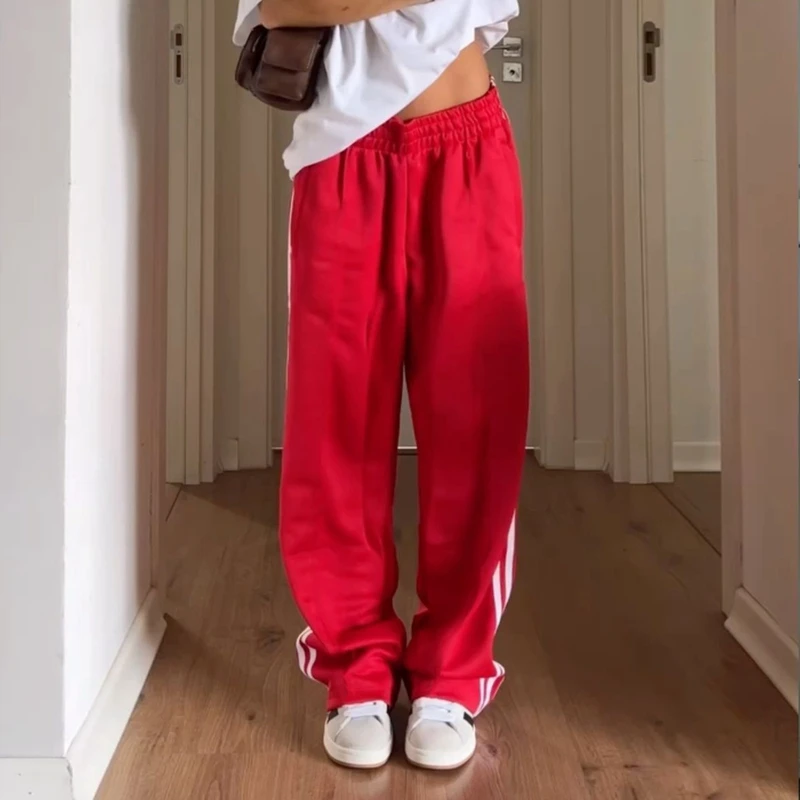 Unisex 3D-Druck Schnelltrocknende Hip-Hop Lange Hosen, Herren Damen Seitenstreifen Streetwear Sporthosen, Lose Athletische Jogginghosen – Detail 5