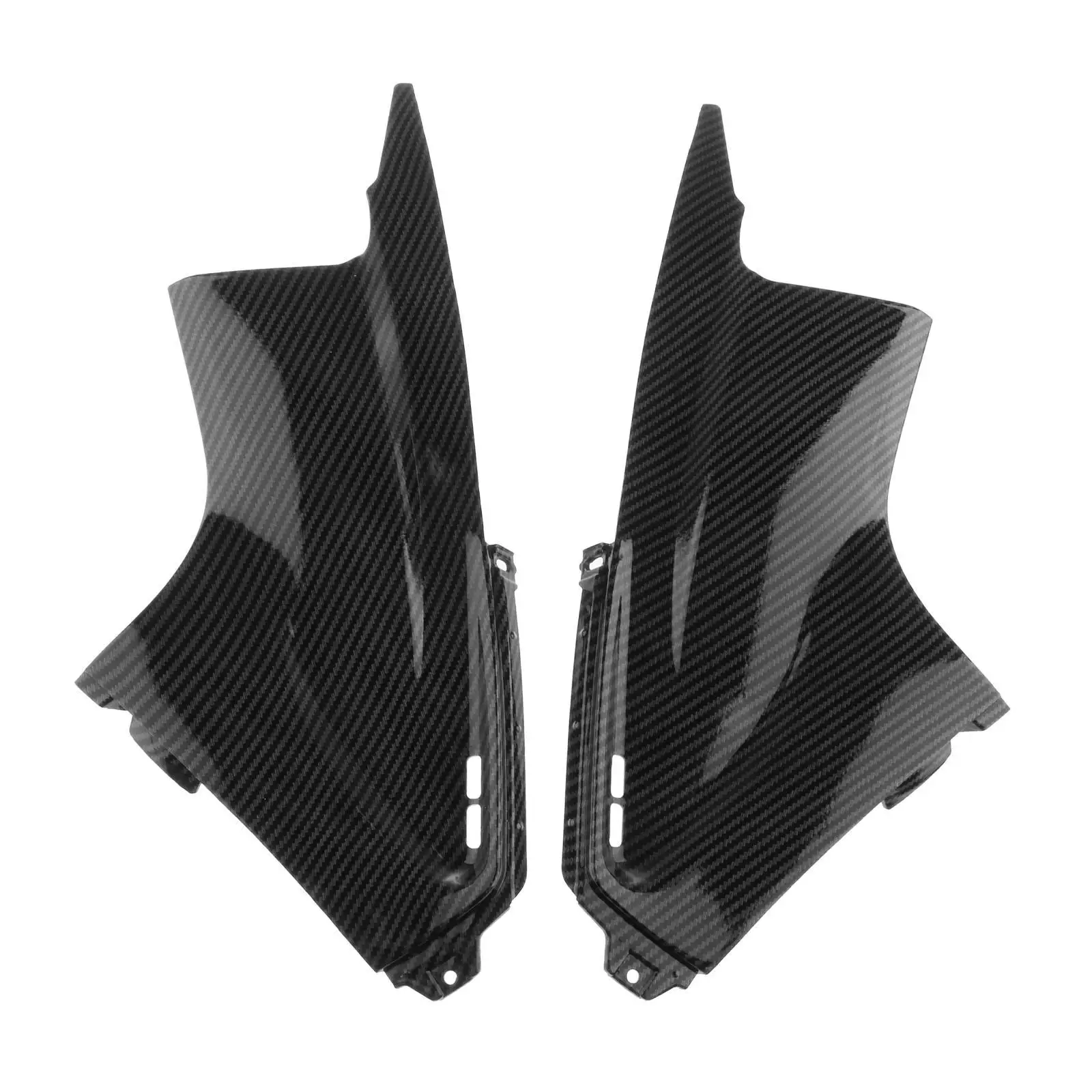Right Left Fairing Cowling Side Air Duct Cover ABS Black Dust Shield for Yamaha YZF R6 2003 2005