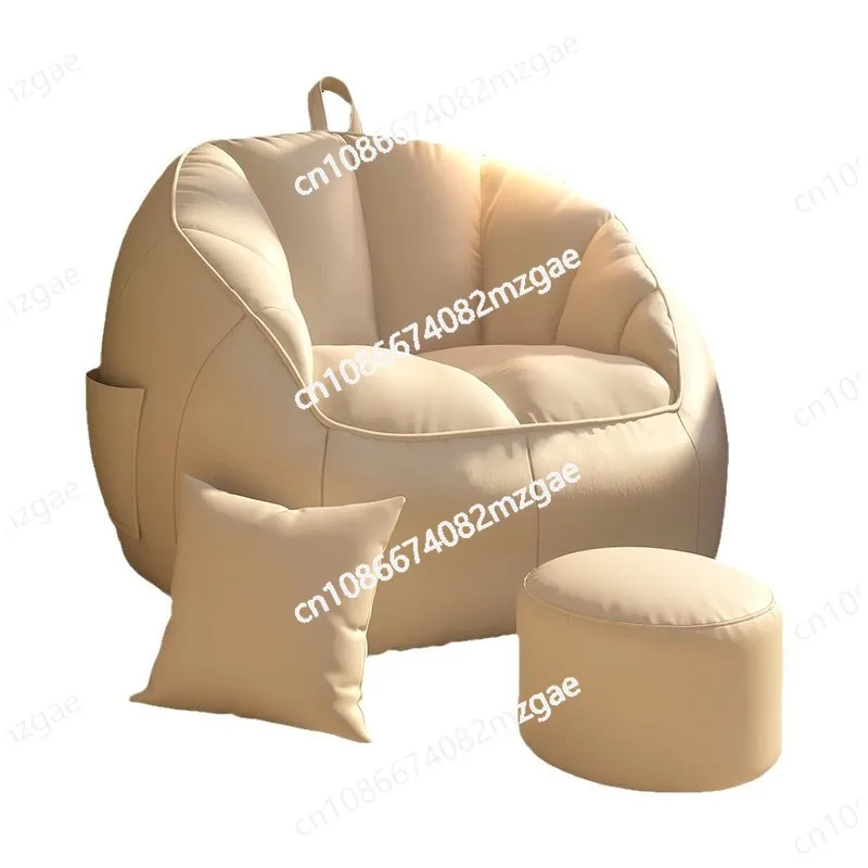 Lazy sofa reclining and sleeping bedroom bean bag single small sofa back chair small apartment tatami leisure seat