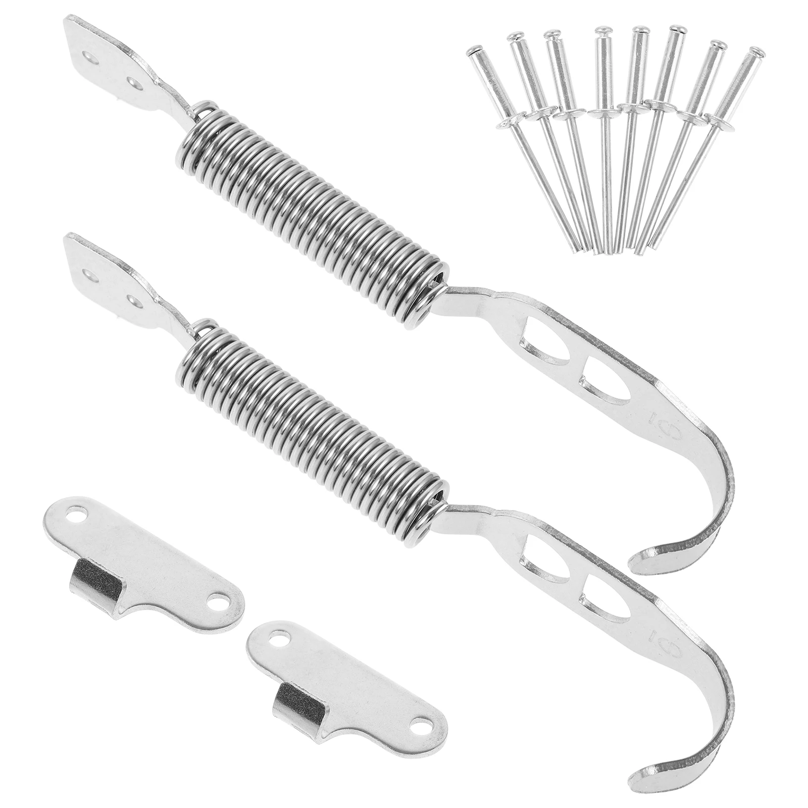 

Universal Car Trunk Hooks Adjustable Hood Locks Stainless Steel Automotive Accessories Multifunctional Racing Hood Pins Kit Car