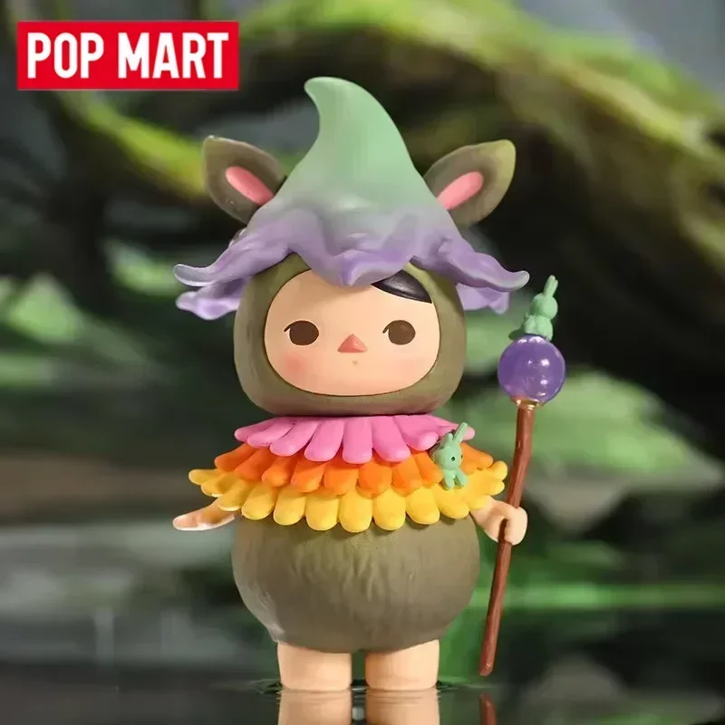 

POP MART Pucky Monster Baby Series: Коллекционные фигурки-сюрпризы (Blind Box), милые украшения, декор для дома, настольные модели, куклы для девочек