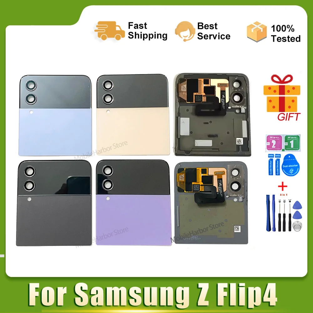 Amoled External LCD For Samsung Z Flip4 ZFlip 4 LCD Display Touch Screen For SM-F721B SM-F721B/DS SM-F721N Screen Tested