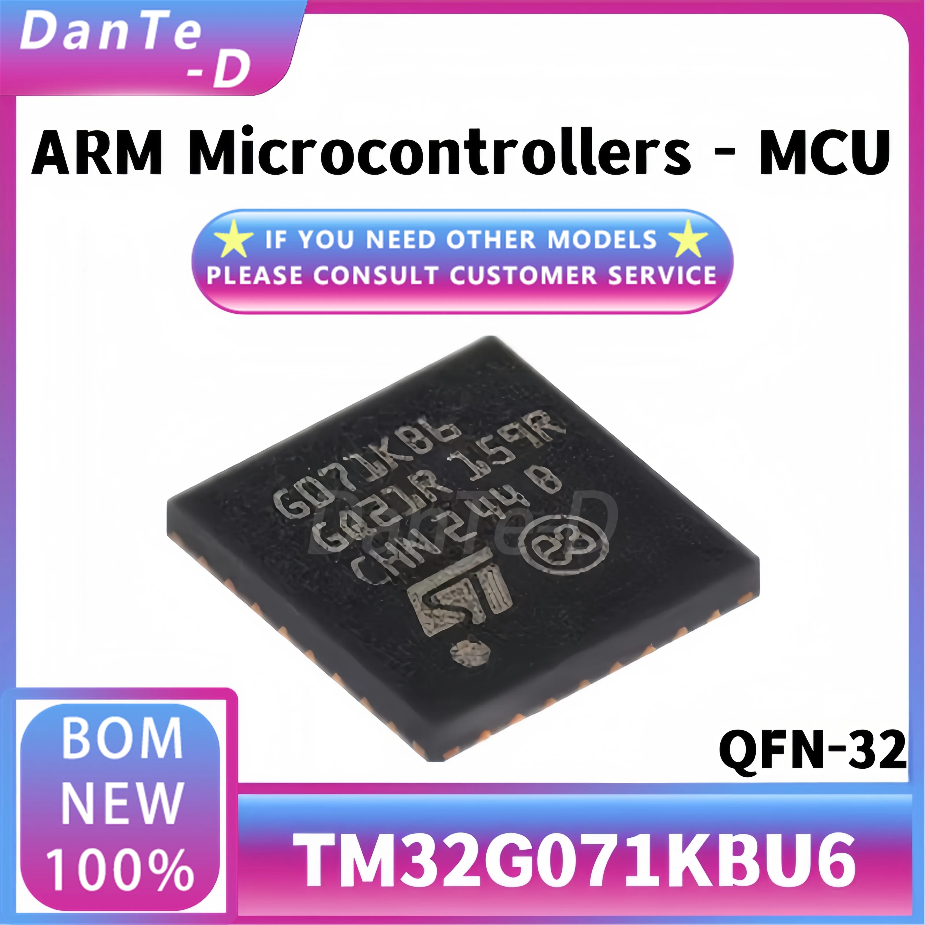 STM32G071KBU6 UFQFPN-32 ARM Cortex-M0+ 32-bit microcontroller IC original authentic