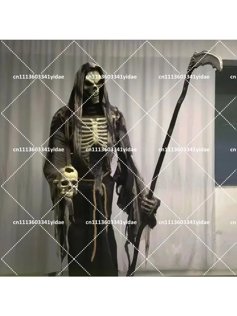 Infrared Sensor Voice Activated Halloween Werewolf Electric Ghost Witch Decoration Prop