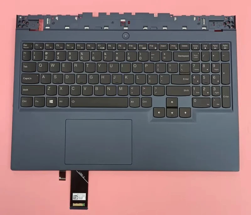 For Lenovo Legion 5-15ACH6 C case with keyboard 7 color backlight, blue 5CB1C93036